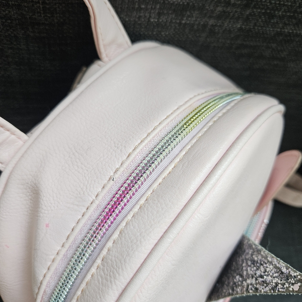 3/$5 Pink Unicorn Kids Glitter Mini Backpack - Picture 4 of 10
